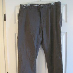 DANIEL CREMIEUX MEDIA DARK GRAY KHAKIS PANTS 36X30 NWT $79.50